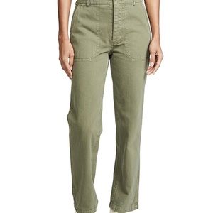 Re/Done 50s Military Trousers Army Pants